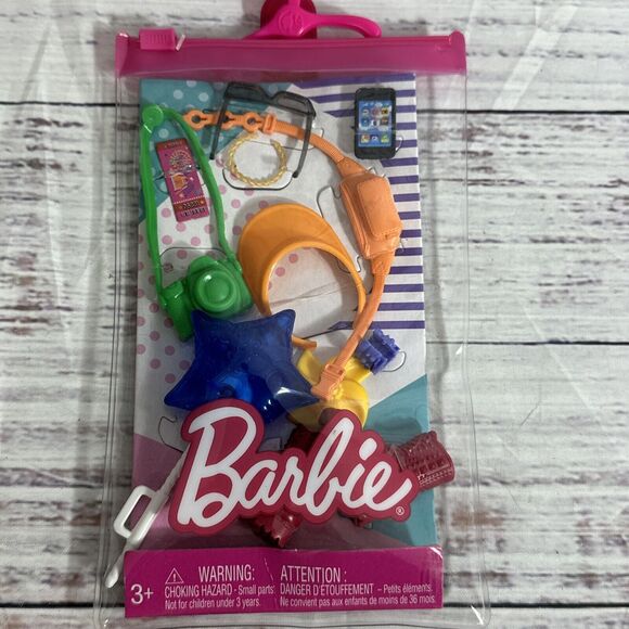 Barbie Amusement Park Accessory Pack Fashions Shoes Sunglasses & More Lot of 2 - Picture 4 of 5